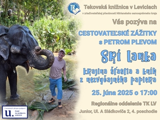 Cestovateľské zážitky s Petrom Plevom